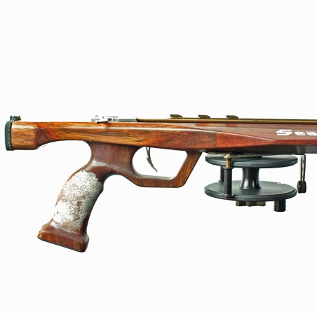 Arbalète fusil harpon bois chasse sous marine Seawolf Stella EVO 95
