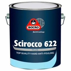 Antifouling Boero Scirocco matrice dure 2,5L Blanc