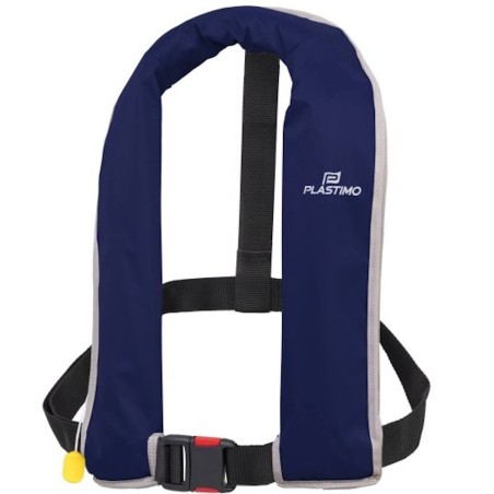 Gilet gonflable Plastimo Neo 165 Manuel Bleu sans Harnais