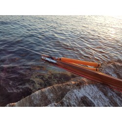 Arbalète fusil harpon bois chasse sous marine Teaksea Beam Neutron 85 2