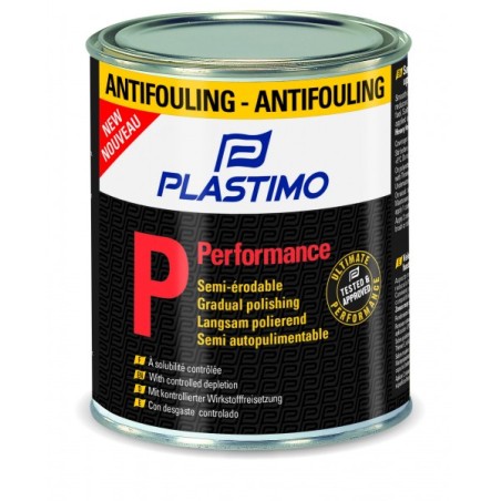 Antifouling Plastimo Performance semi-érodable 0,75L gris