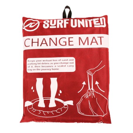 Tapis de change Surf United Rouge