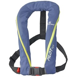 Gilet gonflable Plastimo Pilot 165N Manuel Bleu