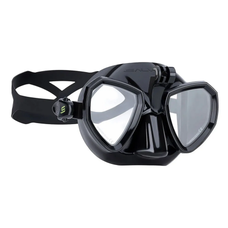 Masque de chasse sous marine Salvimar Trinity Anti-buée avec support caméra Go Pro