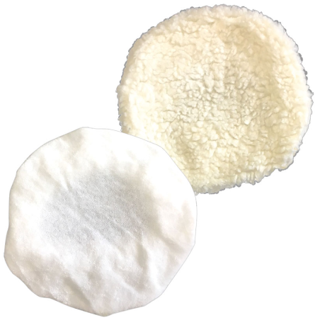 Lot de 2 bonnets de lustreuse polisseuse Proxitech 240mm