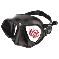 Masque chasse sous marine Seac Sub Wild Noir Anti-buée