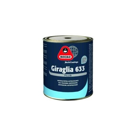 Antifouling Boero Giraglia 633 matrice erodable 0,75L Rouge