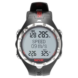 Ordinateur Seac sub Apnea  - Noir/Rouge