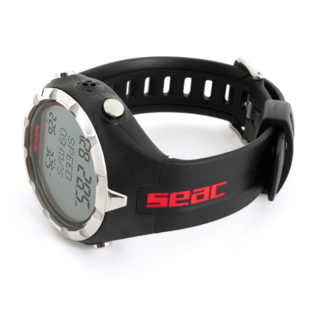 Ordinateur Seac sub Apnea  - Noir/Rouge