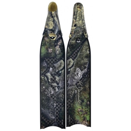 Palmes chasse sous marine Dessault by C4 Fast HD Camo Med - Soft