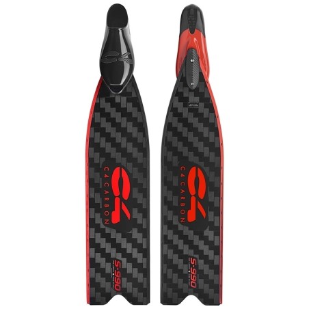 Palmes carbone chasse sous marine C4 S-990 Firestone 25 - Soft