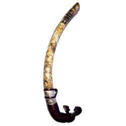 Tuba Denty Spearfishing Camouflage marron désert