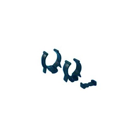 Clip Plastique - diam.22 -28mm