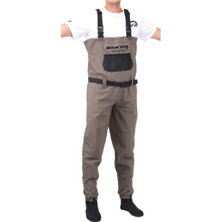 Waders Respirant Daiwa 3 Couches Chausson Néoprène