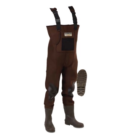 Waders Neo Garbolino Precision Pro Semelles Crantées