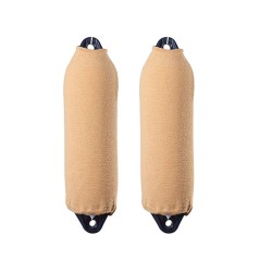 Paire chaussettes pare-battage Fendress simple épaisseur F3 23X76 - Beige