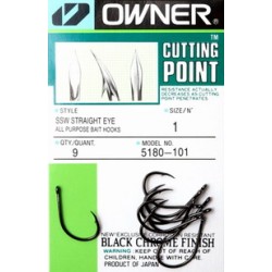 Hameçon Owner 5180 SSW Straight Eye