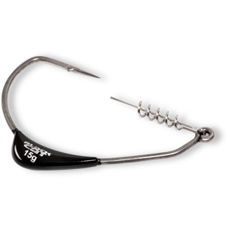 Hameçon Texan Black Cat Mega offset hook DG
