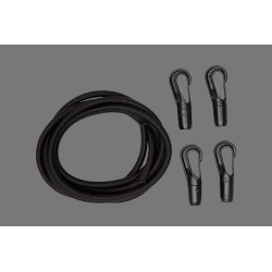 Elastiques et Crochet Float Plus pour fixation valise
