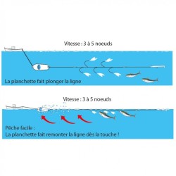 Ligne de Traine Flashmer Mer Fregate 2