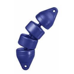 Pare-battage Plastimo articulé bleu 12 X 48 cm