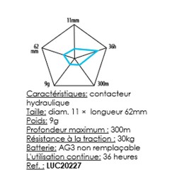 Lampe de Fond Lumica Class 300m 2