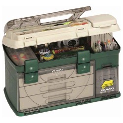 Caisse de rangement Plano Three-Drawer Tackle Box