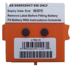 Batterie Mc Murdo lithium de rechange VHF R1 - LTB2