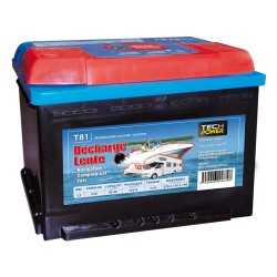 Batterie 12V marine à décharge lente Tech Power 80A
