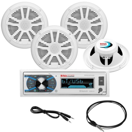Pack Premium autoradio Boss Marine MR-632UAB
