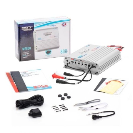 Amplificateur Boss Marine 2 Voies MR-800