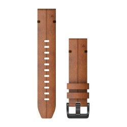Bracelet Garmin Quickfit Cuir 26mm - Marron