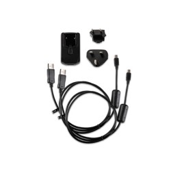 Chargeur secteur Garmin Europe et câbles microUSB / miniUSB inclus