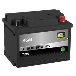 Batterie 12V 60Ah AGM Tech Power Start & Stop