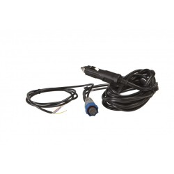 Câble alimentation Lowrance allume cigare pour prises Bleues
