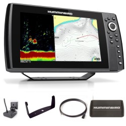 Sondeur GPS Humminbird Hélix 10 G4N CHIRP DS 2D + Sonde 140/240 KHz