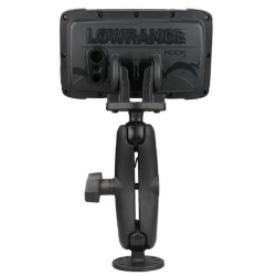 Etrier de montage Ram Mount RA-101 pour Lowrance Hook² Reveal Eagle 4 et 5" 2