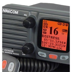 Bracelet Homme à La Mer Pour VHF Navicom RT-650 MOB 2