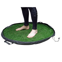 Sac tapis de change Northcore Grass Noir 2