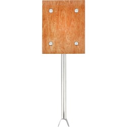 Support moteur Inox Cape Horn Hors-Bord fixation bastingage - Bois - 10CV