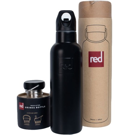 Red paddle thermos