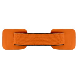 Poignée noire Neoprène paddle kayak PVC Orange