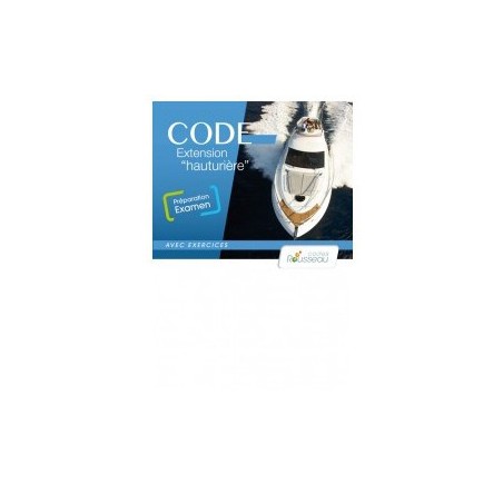 Code Rousseau pour permis extension hauturière