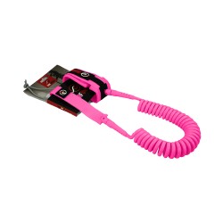 Leash paddle renforcé Surf United Premium universel 10.0 Rose 2