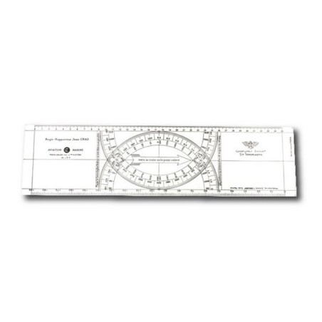 Règle Cras Topomarine PVC avec étui polyéthylène
