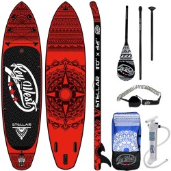 Paddle gonflable Key West Stellar Rouge 11 0