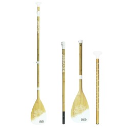 Pagaie Paddle Key West carbone Bamboo 3P