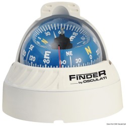 Compas Finder Bleu à encastrer avec éclairage Ø rose : 67 mm Inclinaison Max 30°