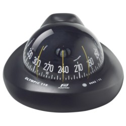 Compas Plastimo Olympic 115 noir horizontal