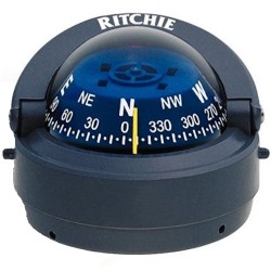 Compas de Navigation Ritchie Explorer sur fût Gris
